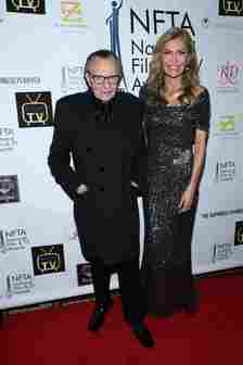 Larry King and Shawn King were married in a hospital room before he had surgery