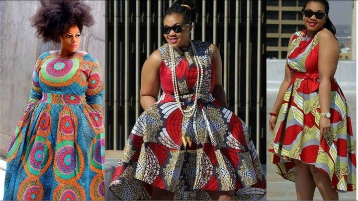 Ankara styles for cheap ladies with big tummy