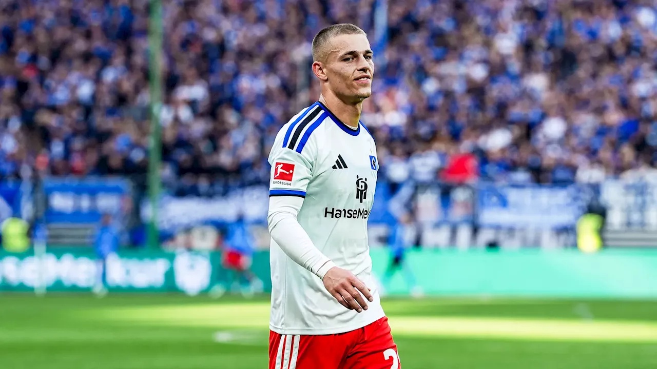 Wieder Muheim kurz vor Schluss - HSV besiegt den VfB Stuttgart