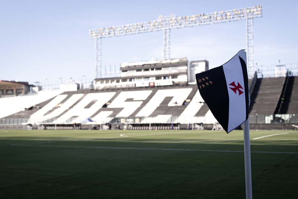 Estádio de São Januário antes da partida entre Vasco e Olímpia