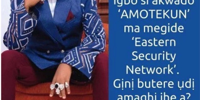 “Eastern Security Network” – Charly Boy Speaks With BBC Igbo