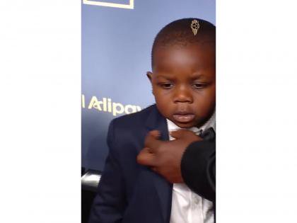 Ballon d'Or 2026: Lamine Yamal's Little Brother Keyne Shines in Dapper Tuxedo | Ballon d'Or 2026: Lamine Yamal's Little Brother Keyne Shines in Dapper Tuxedo
