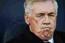 Carlo Ancelotti spotted going berserk over what Man City did in the first half vs Madrid