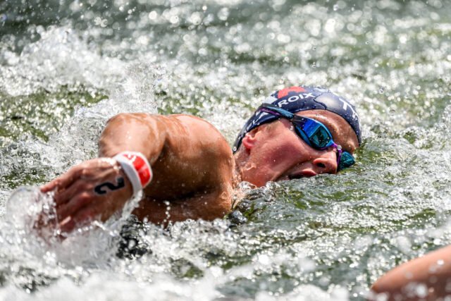 La nageuse Inès Delacroix fait partie des nominés pour le titre de Sportif de l’année 2026, trophée du Conseil Départemental. (© AFP.)