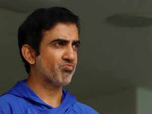 Cricket - International Test Match Series - Fifth Test - India Practice Session - Kia Oval, London, Britain - July 30, 2025 India head coach Gautam Gambhir looks on during practice Action Images via