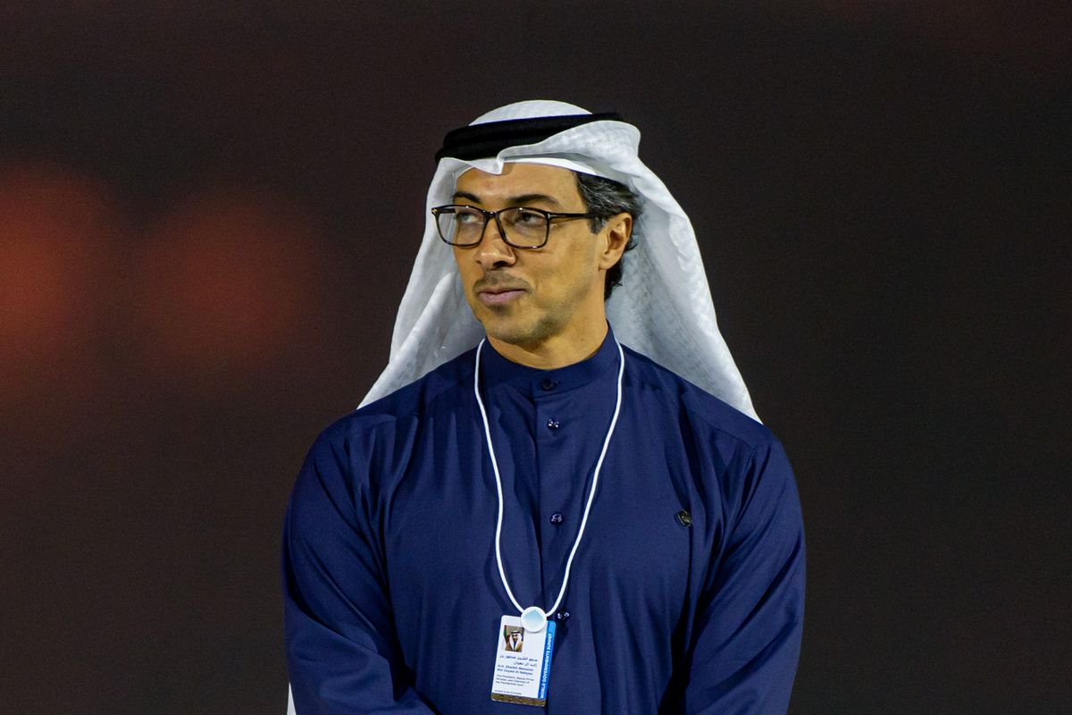 Sheikh Mansour bin Zayed Al Nahyan, United Arab Emirates' vice president, at the World Governments Summit in Dubai, United Arab Emirates