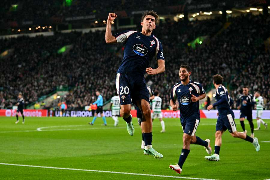 Celta Vigo's victory means Celtic are still without a point in the Europa League this season