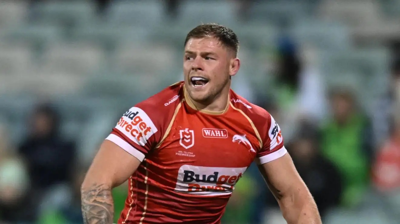 Morgan Knowles played in the NRL for the Dolphins this year.