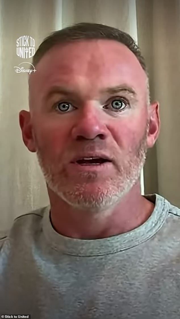 Wayne Rooney displayed a sunburnt face after jetting back from his Marrakech break on Tuesday - following his weight-loss, nose job and Invisalign glow-up