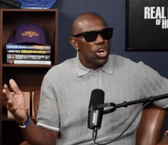 Terrell Owens speaking about San Francisco 49ers wide receiver Mike Evans. (YouTube/@Get to the Point Podcast).