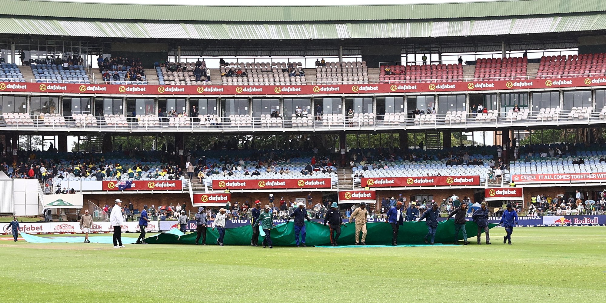 DAY 1: Proteas in trouble at tea as rain continues to cause havoc on day one
