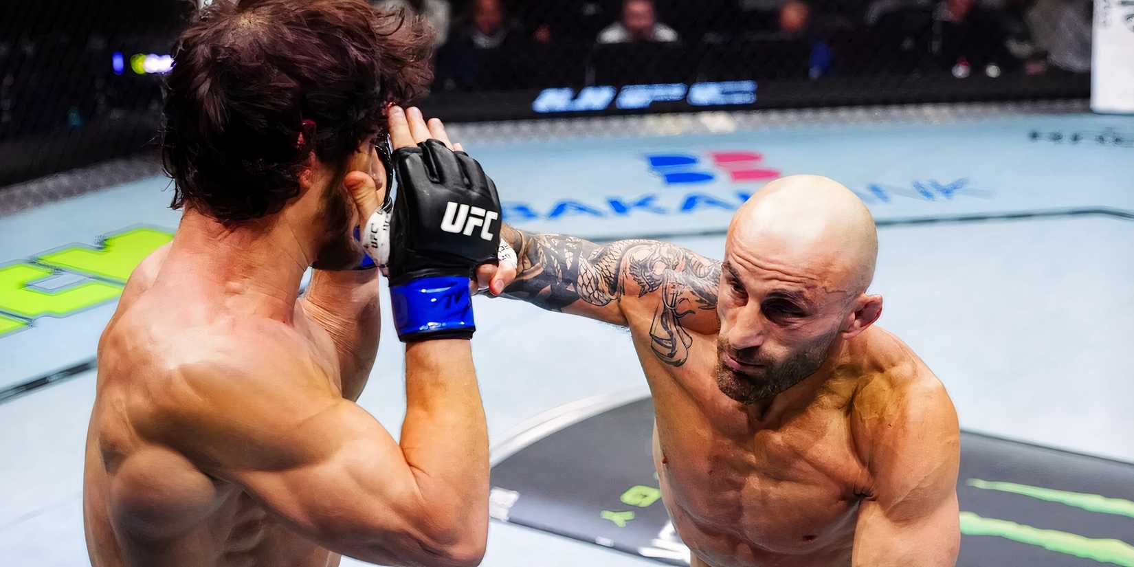 Alexander Volkanovski and Movsar Evloev