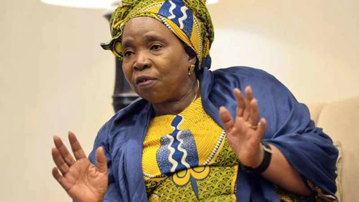Minister of Cooperative Governance and Traditional Affairs, Nkosazana Dlamini-Zuma. File Picture.