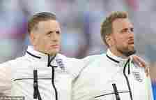 Jordan Pickford (left) and Harry Kane (right) will both be crucial if England are to compete in a shootout this summer