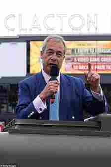 Nigel Farage pledged to stamp out racism from the party and said: 'From Friday my first two big jobs are to professionalise the party and to democratise it