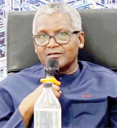 president of the dangote group, alhaji aliko dangote