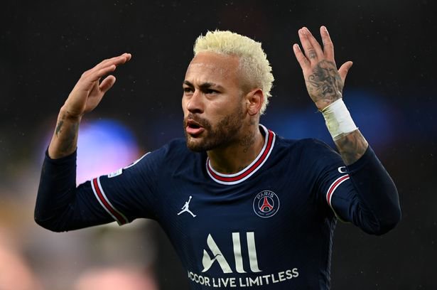 Neymar has been slammed after PSG were dumped out of the Champions League on Wednesday night