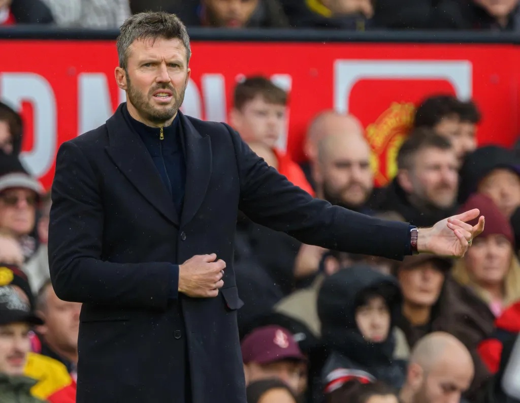 Manchester United v AFC Bournemouth - Premier League - Old Trafford - Manchester. Manchester United Manager Michael Carrick. Picture : Mark Pain / Alamy Live News