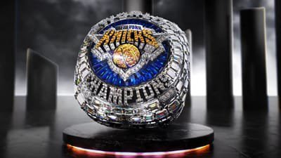 Quase 800 pedras preciosas e um MSG escondido: os anéis de campeão dos Knicks - TVI