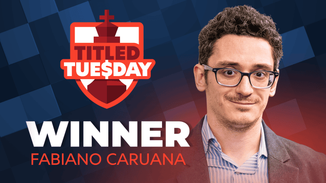 Caruana Wins Titled Tuesday On Day Off In U.S. Championship