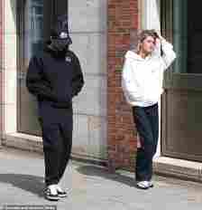Mason Mount was spotted in Altrincham on Wednesday afternoon with a mystery blonde woman