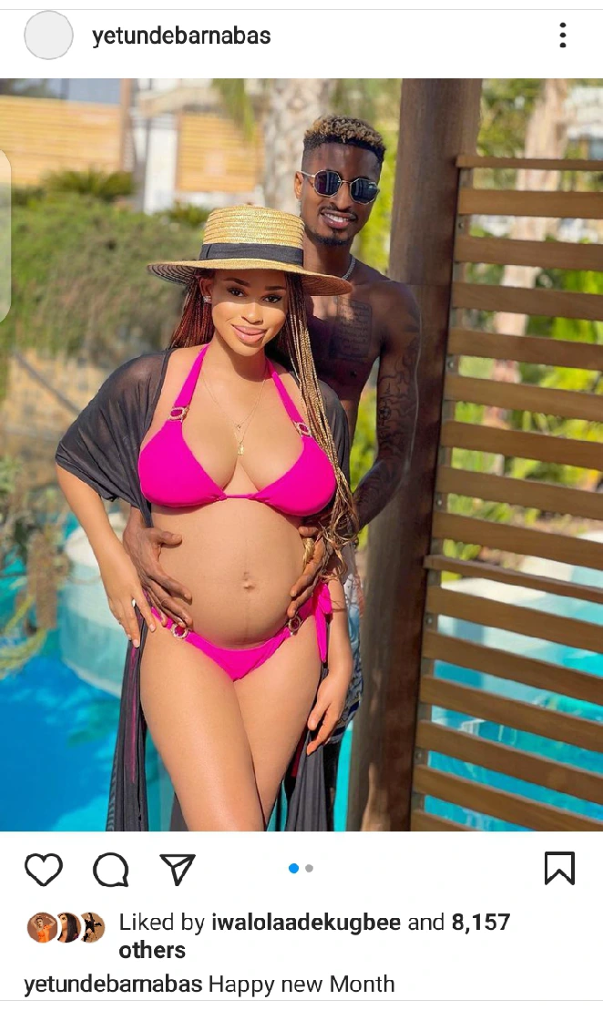 Nollywood Actress, Yetunde Barnabas Shows Off Her Baby Bump With Her Husband In Lovely Pictures 2f82b32eda604818a4836d8682215d83?quality=uhq&format=webp&resize=720