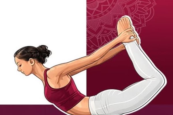 Saral Dhanurasana is effective in strengthening the spine, improving digestion, and relieving stress. - Health Tips in Hindi