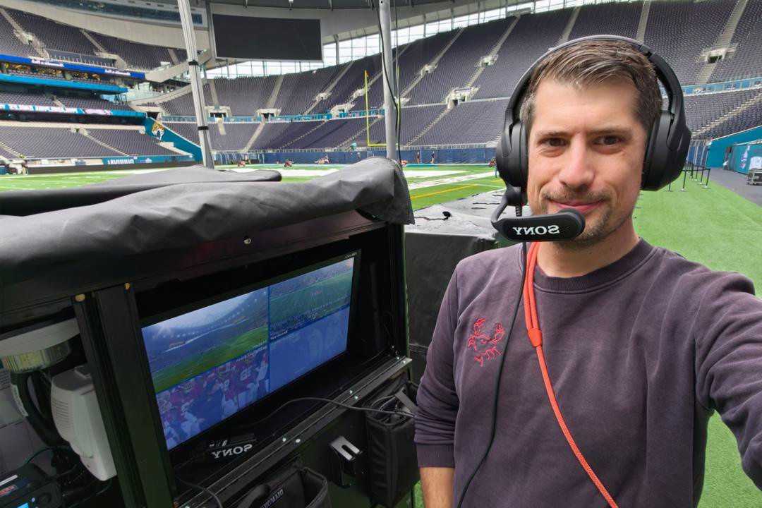 Sony NFL London stadium selfie