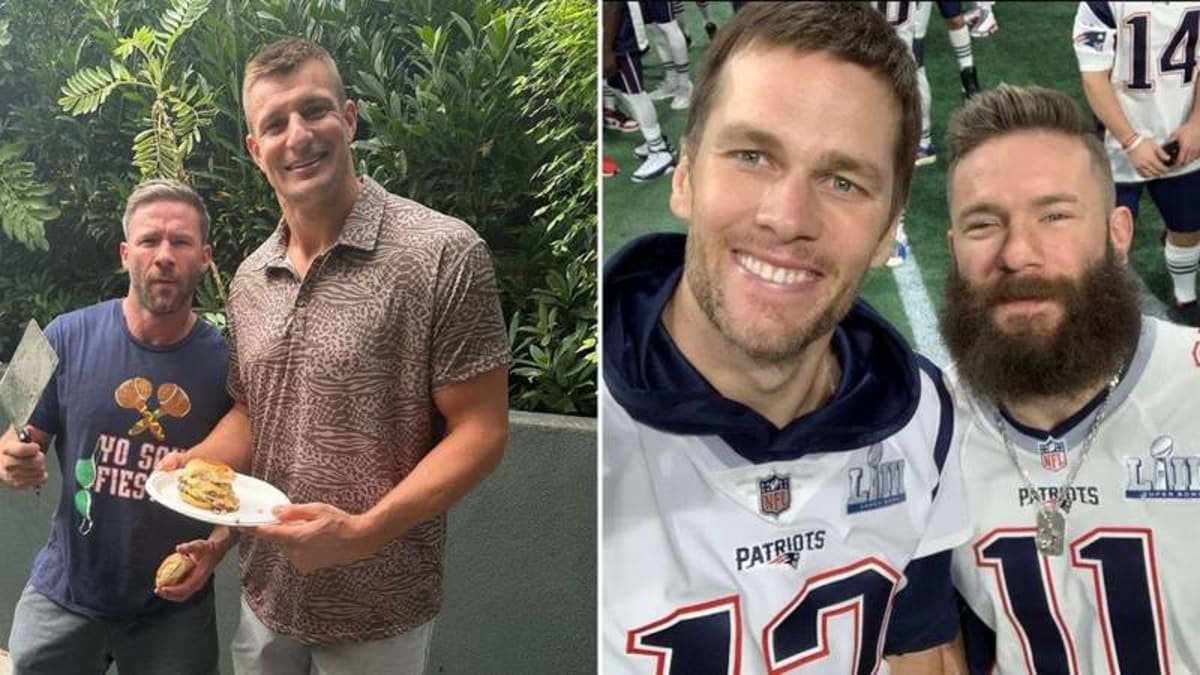 The boys are still close!@GRONK/INSTAGRAM; @TOMBRADY/INSTAGRAM