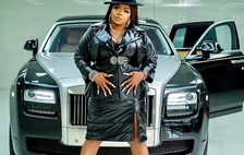 
                            Congratulations Pours As Nollywood Actress Dayo Amusa Shows Off Her Rolls-Royce (photos)                        