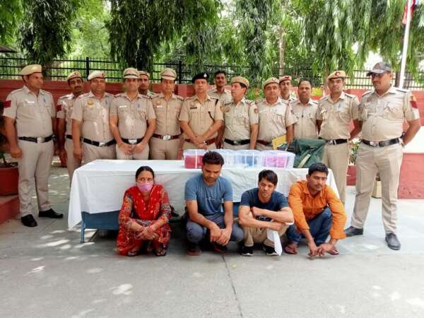 हाईकोर्ट के जज की बहन के घर चोरी करने वाले चार गिरफ्तार