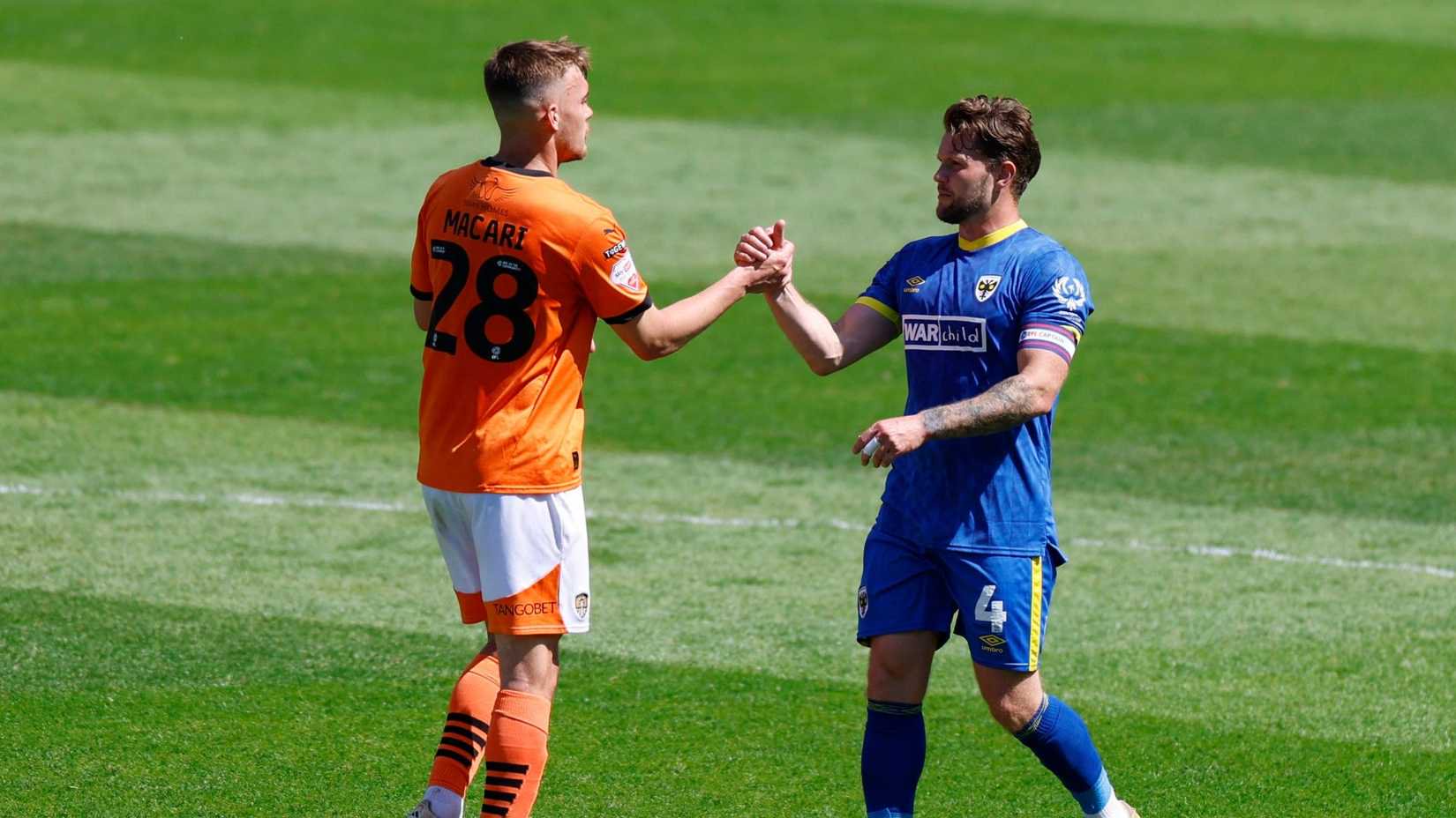 Lewis Macari x Jake Reeves - Notts County x AFC Wimbledon