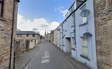 Police raced to the Aitken Place area of Lanark at around 7.30pm last night