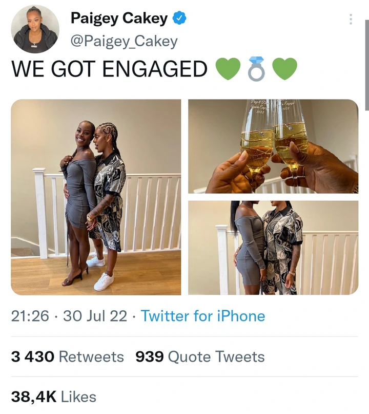 We Got Engaged – A lesbian couple caught people’s attention on social media