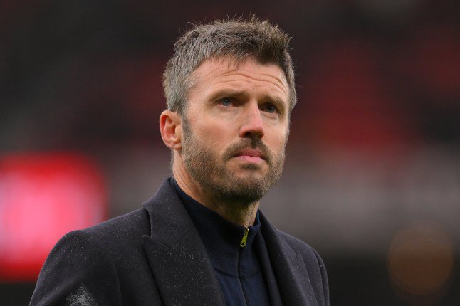 epa13331012 Manchester United manager Michael Carrick looks on at full time after losing the English Premier League match Manchester United FC against AFC Bournemouth, in Manchester, Britain, 25 October 2026. EPA/GARY OAKLEY EDITORIAL USE ONLY. No use with unauthorized audio, video, data, fixture lists, club/league logos, 'live' services or NFTs. Online in-match use limited to 120 images, no video emulation. No use in betting, games or single club/league/player publications.