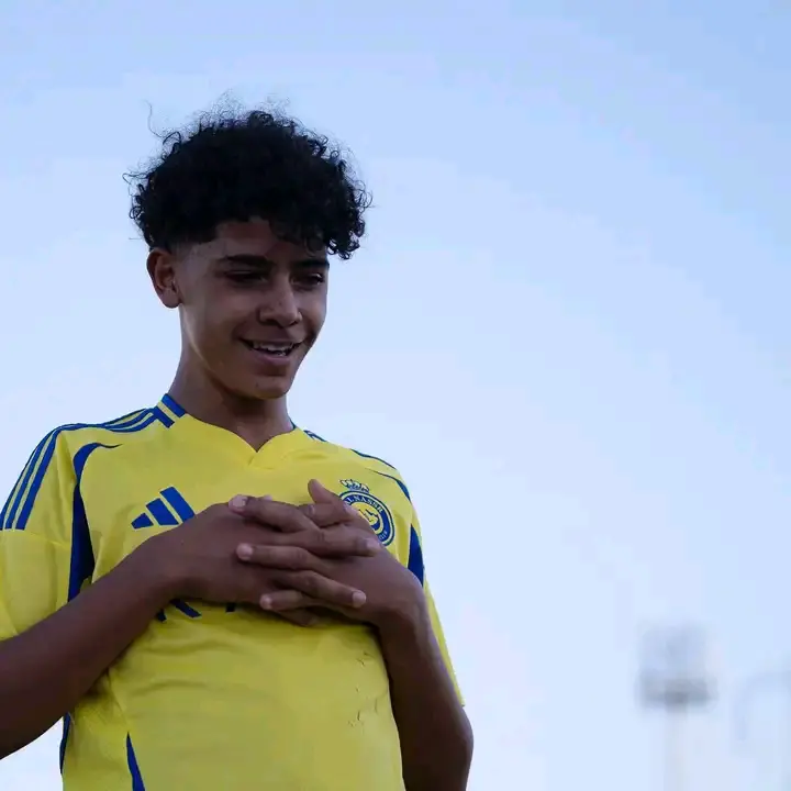 Cristiano Ronaldo’s Son, Cristiano Jr., Channels Father’s Iconic Celebration After Scoring for Al Nassr Juniors