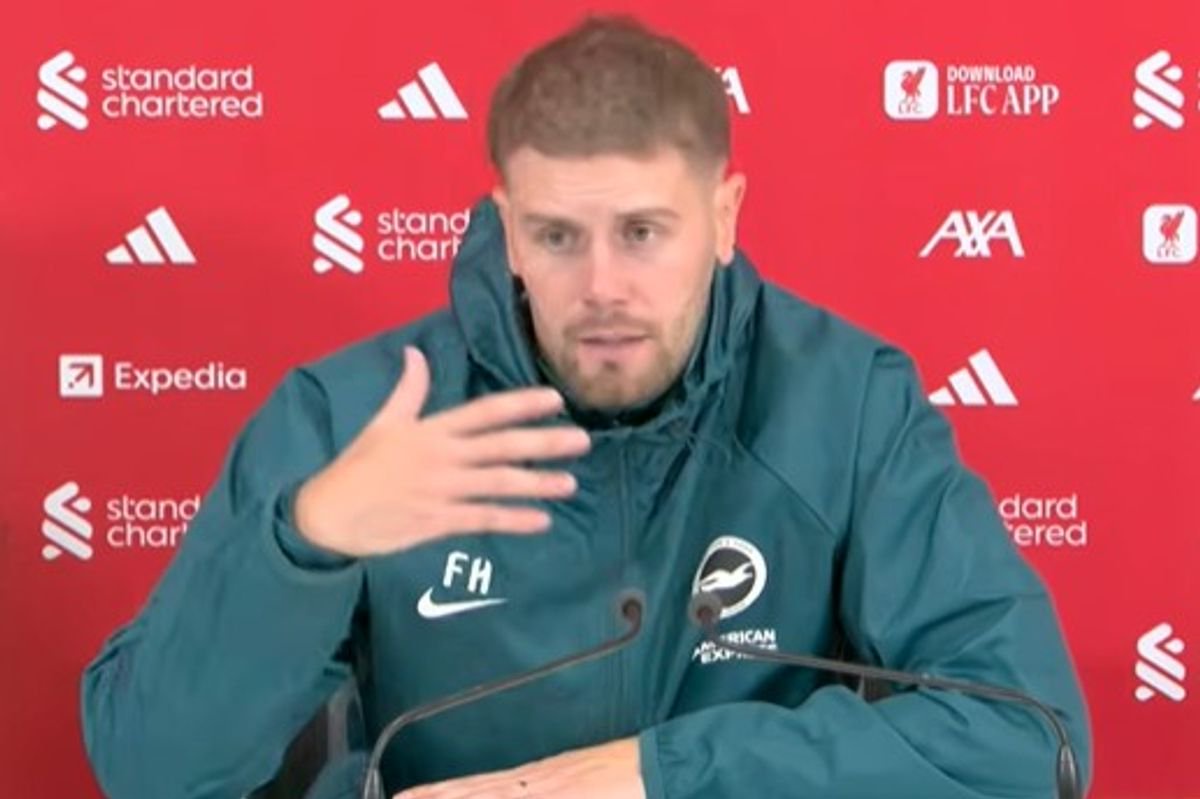 Fabian Hurzeler in a post-match press conference