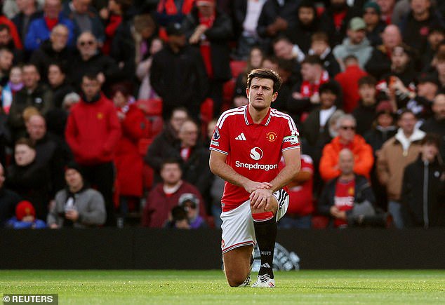 The majority of players observed the gesture but Rayan, Tyler Adams and Ayden Heaven didn't