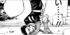 Takaba stands on his head in the Jujutsu Kaisen manga.