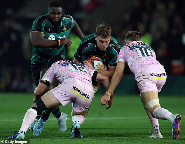 There was good news for Borthwick as Gloucester's Seb Atkinson produced a solid display