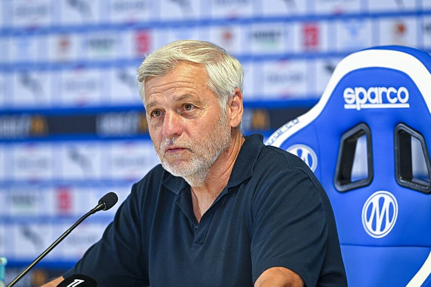 Bruno Genesio (OM) en conférence de presse