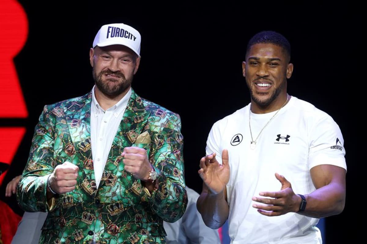 Tyson Fury and Anthony Joshua