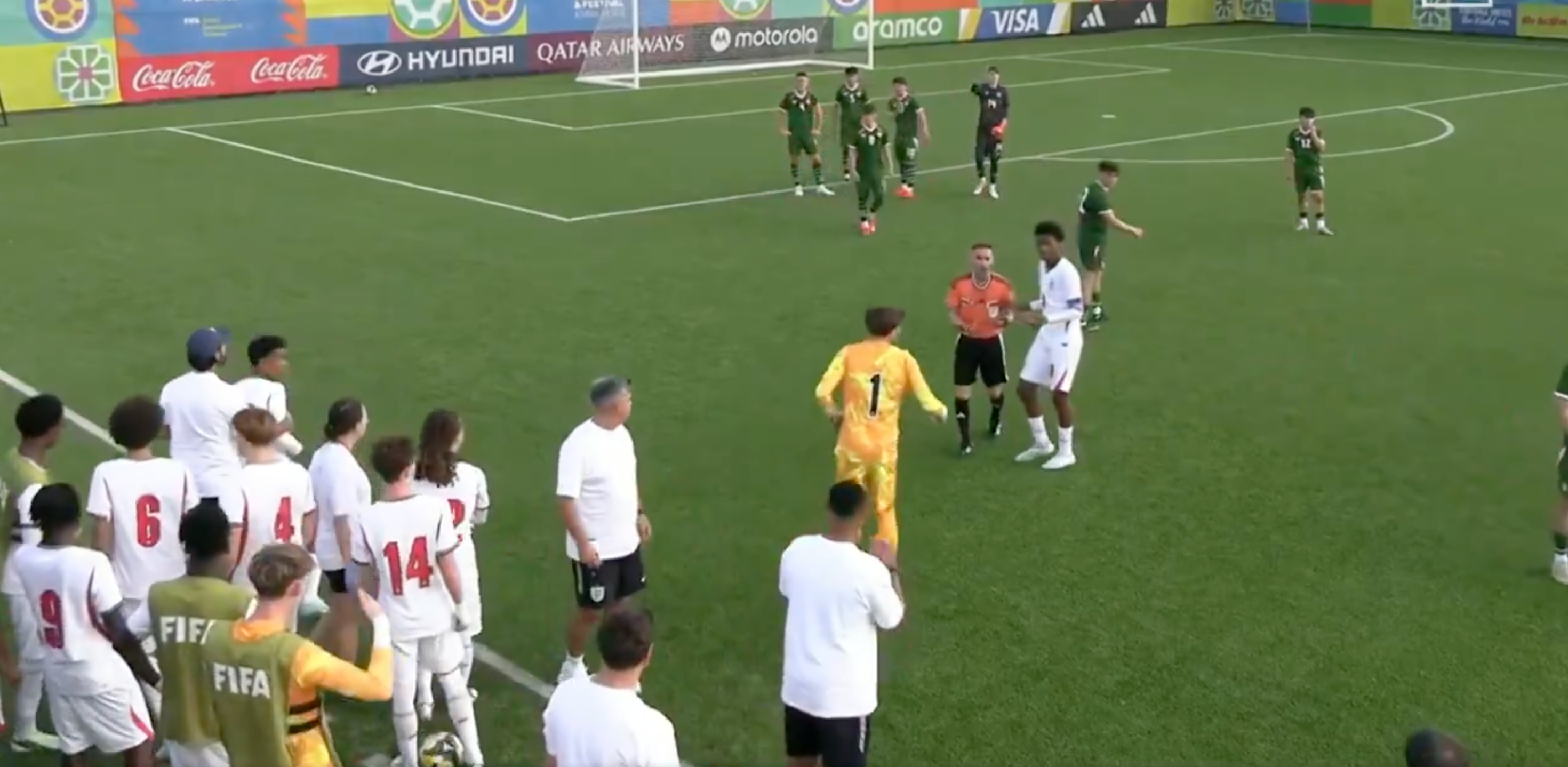 England players staged a walk-off following an allegation of racism during their match against Ireland earlier this week