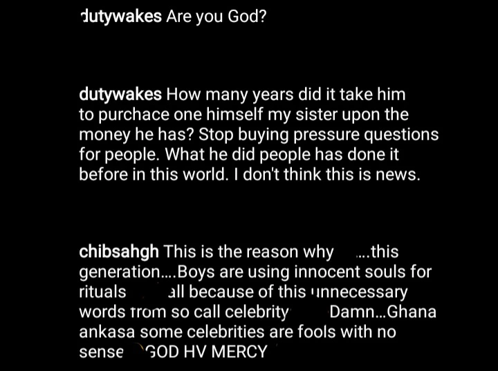 How Many Years Will It Takes You To Purchase Despite's Buggati - Berla Mundi In Trouble For This Question