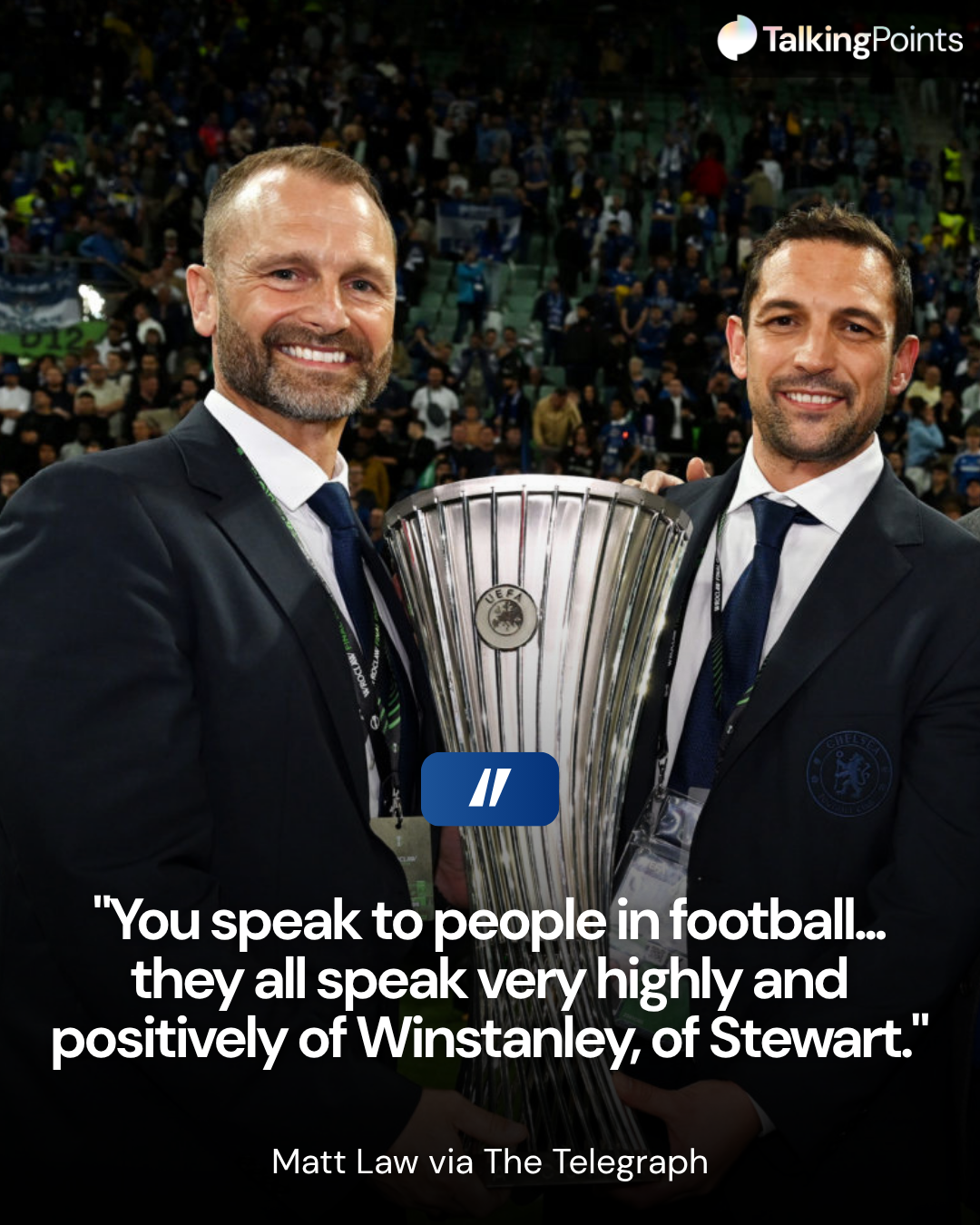 Winstanley and Stewart for Chelsea