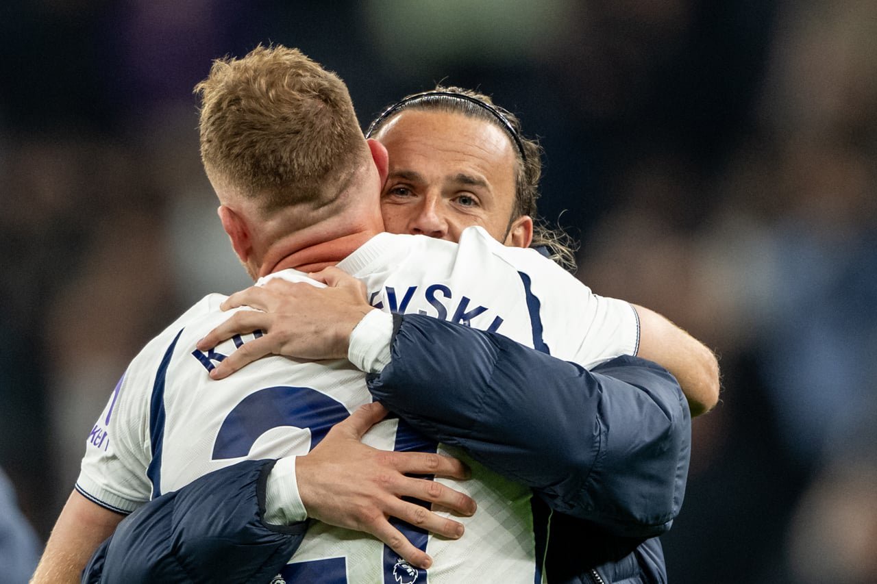 Dejan Kulusevski and James Maddison Tottenham