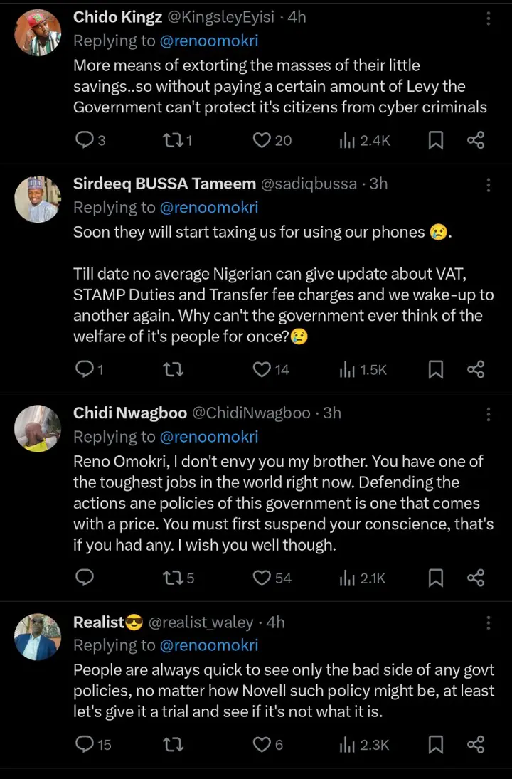 Cybersecurity Levy Would Protect Nigerians From Cyber Criminals Like Others- Reno Omokri