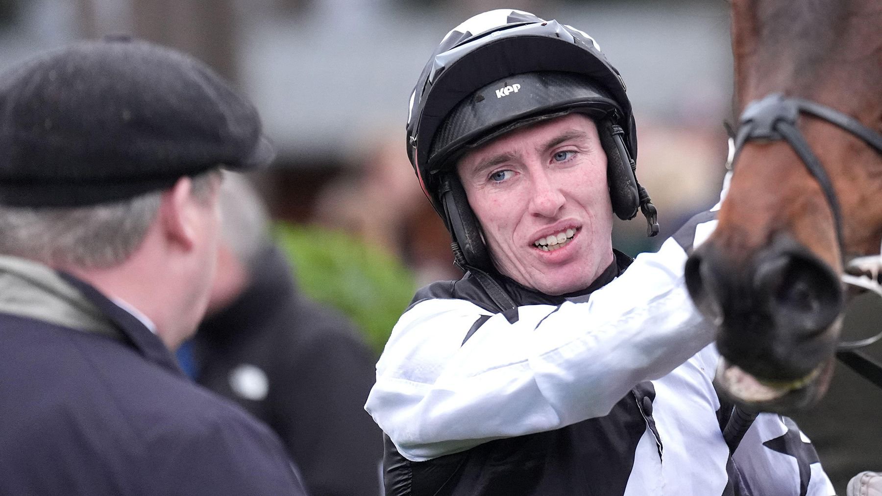 Jack Kennedy (right) pictured with trainer Gordon Elliott