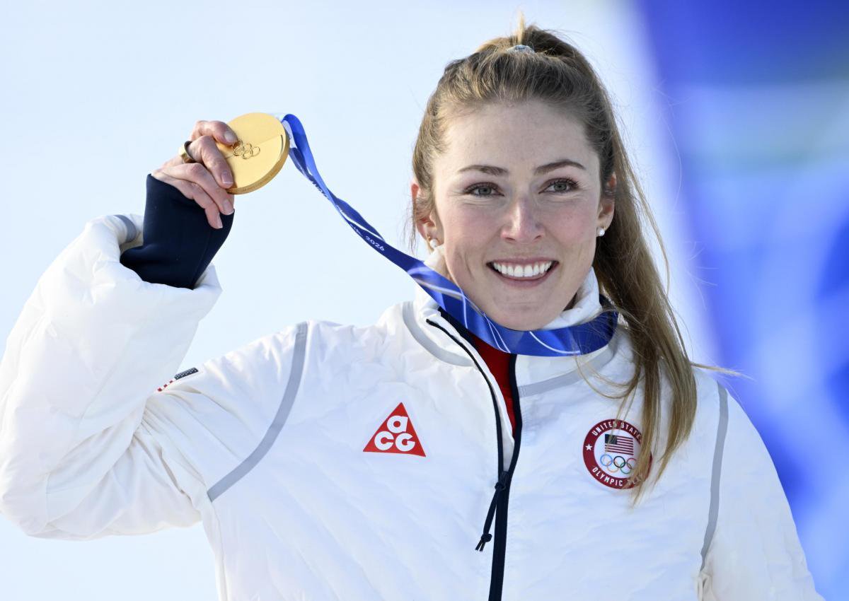 Die beste Skifahrerin aller Zeiten: Mikaela Shiffrin. © ANSA / DANIEL DAL ZENNARO