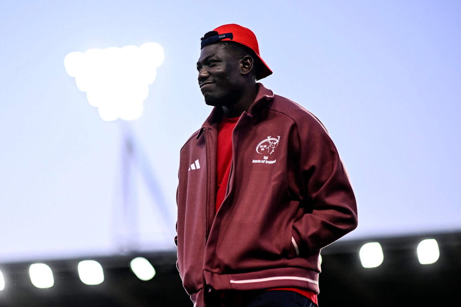 Munster’s Edwin Edogbo is pictured ahead of the Champions Cup clash with Racing 92 at Páirc Ui Chaoimh in Cork